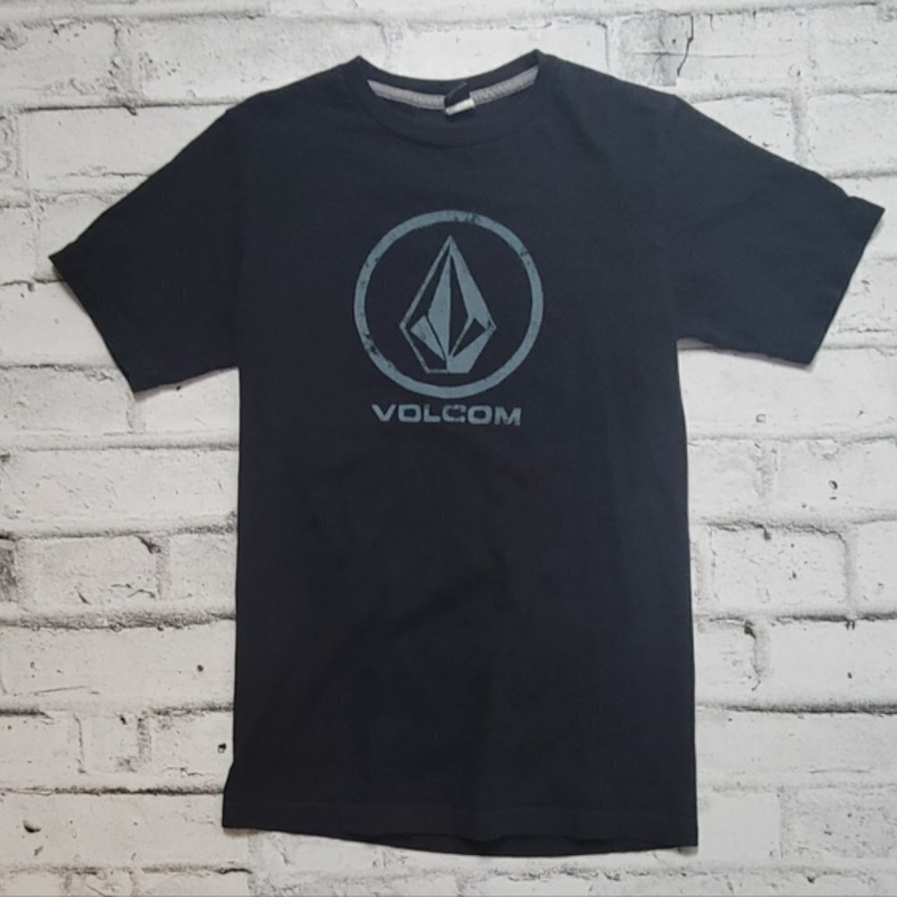 Volcom Stone Logo Graphic T Shirt Black Men’s Small Streetwear